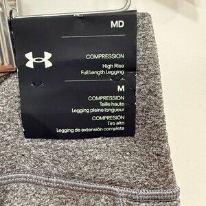 Under Armour Heathered Gray Compression Leggings